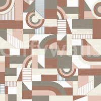 The wallpaper has a smooth, non-reflective matte finish.

