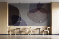 Elegant artistic abstract mural for walls
