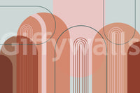 Easy-to-install minimalist mural

