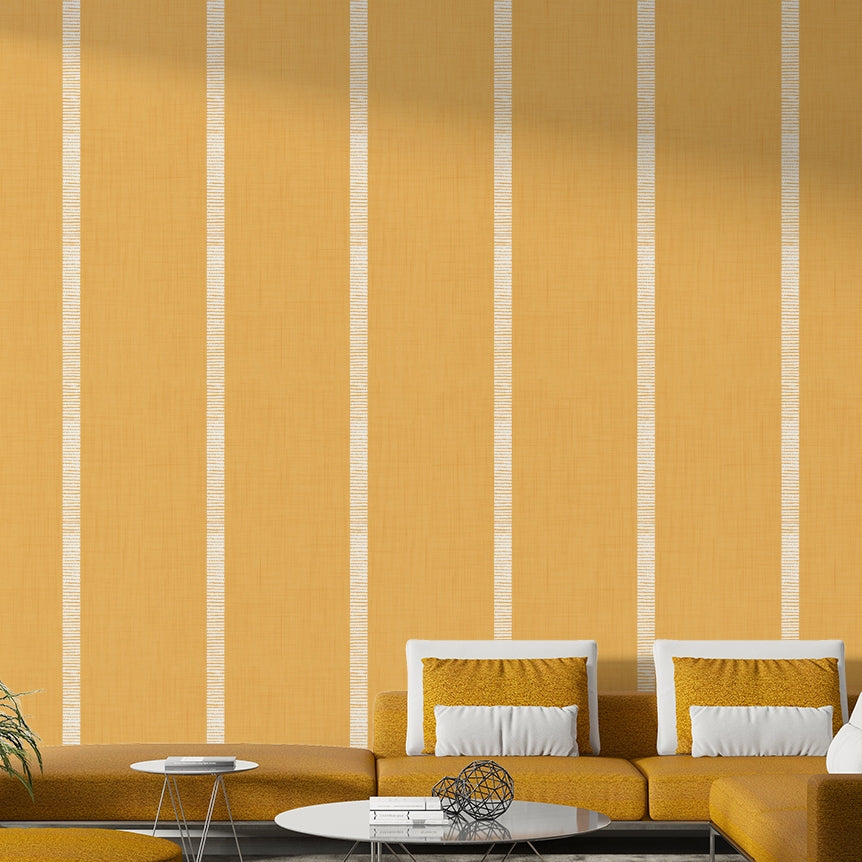 Modern Boho Serenity Stripes wallpaper

