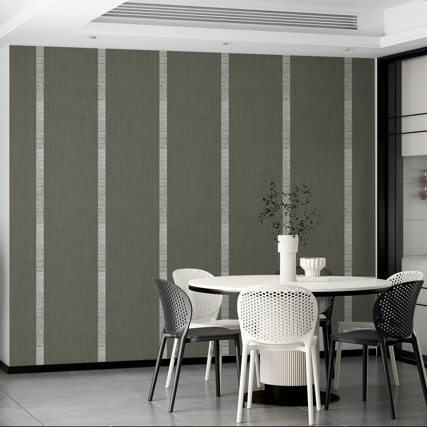 Soft textured grey wallpaper

