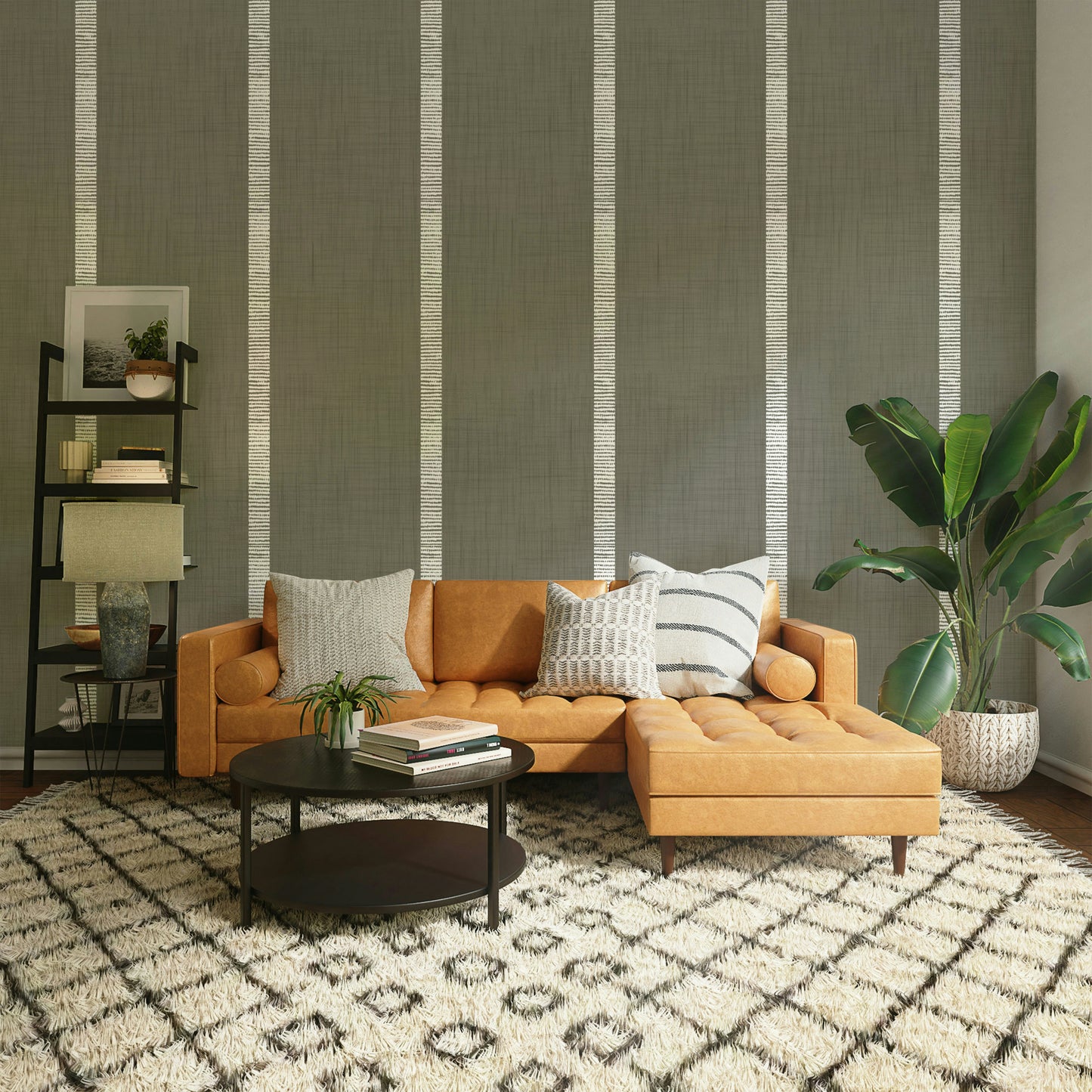 Vertical boho wallpaper for walls

