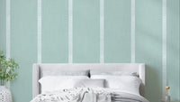 Soft blue stripe wallpaper

