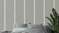 Modern Boho Serenity Stripes wallpaper