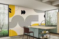 Funky Modern Bold Retro Wall Accent

