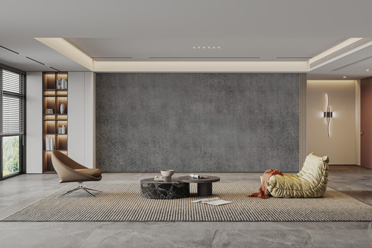 Modern Cement Aesthetic Wallpaper Mural