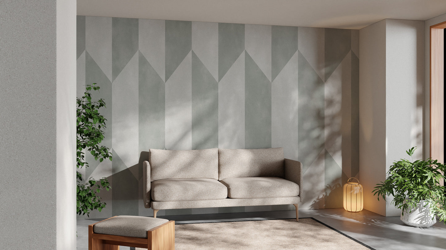 Sophisticated gray wallpaper with a modern touch