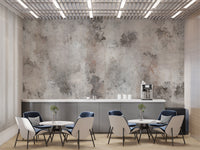 Urban grey concrete wall decor

