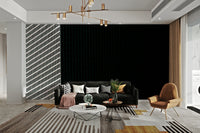 A beautiful modern art wall mural for a business setting.

