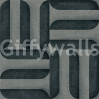 Modern Textured Signs Vintage Denim Wallpaper⁠