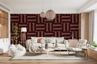 Modern Textured Signs Wine Wallpaper⁠