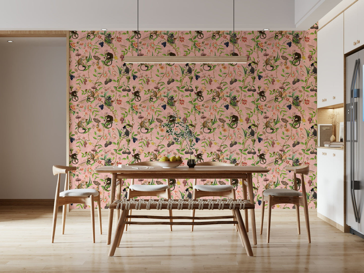 A Primate's Garden Party Wallpaper⁠