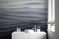 Neutral toned abstract wallpaper for bedrooms
