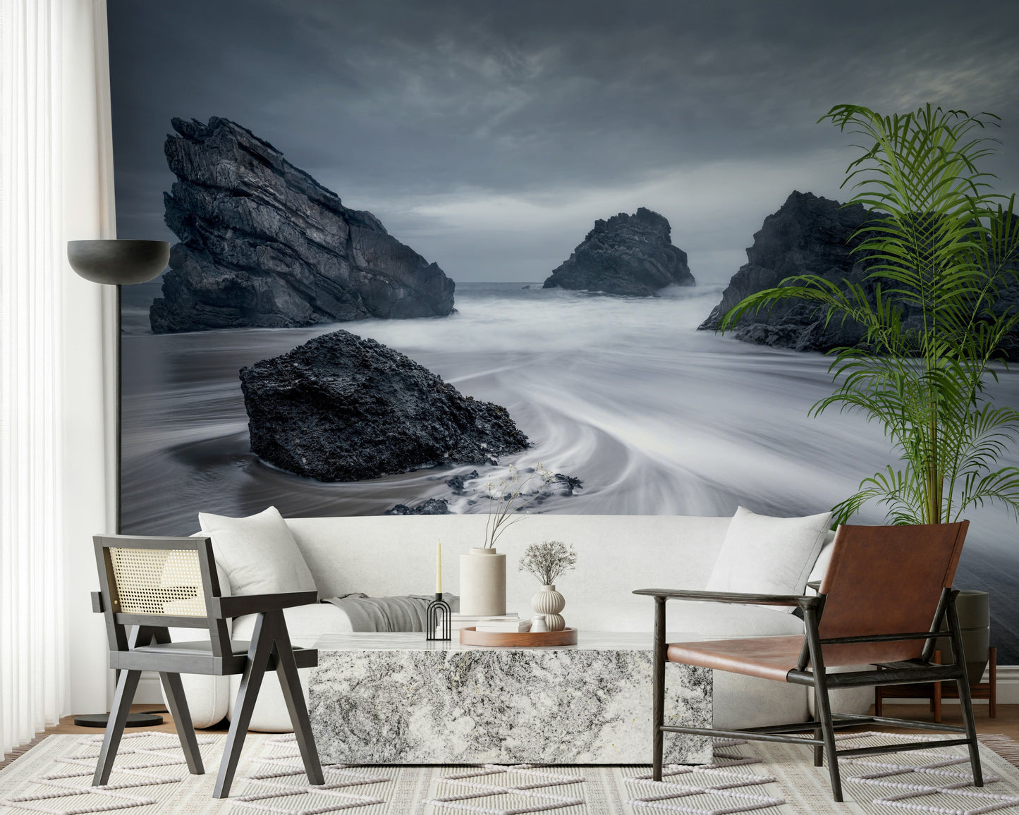 Coastal Monoliths Wall Mural -2467593