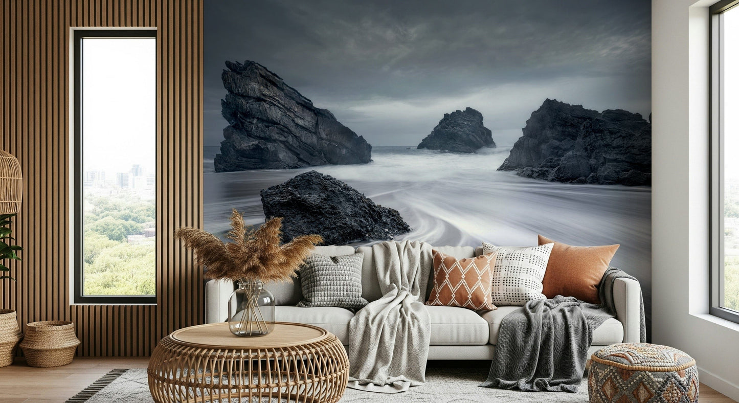 Coastal Monoliths Wall Mural -2467593