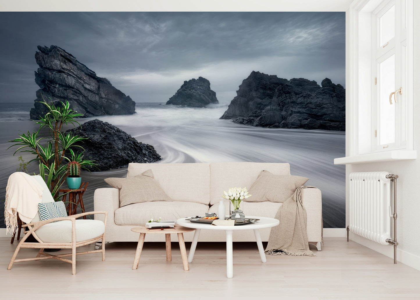Coastal Monoliths Wall Mural -2467593