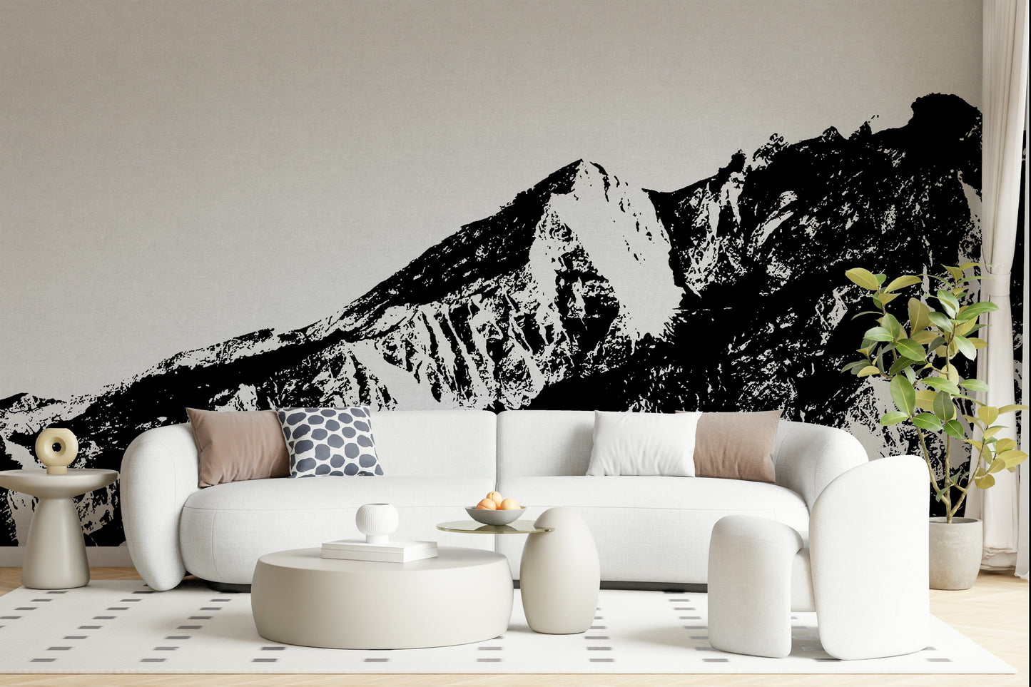 Monochrome Majesty Wall Mural -2594671