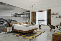 The sky is atmospheric, possibly cloudy or dramatic, enhancing the mood.
