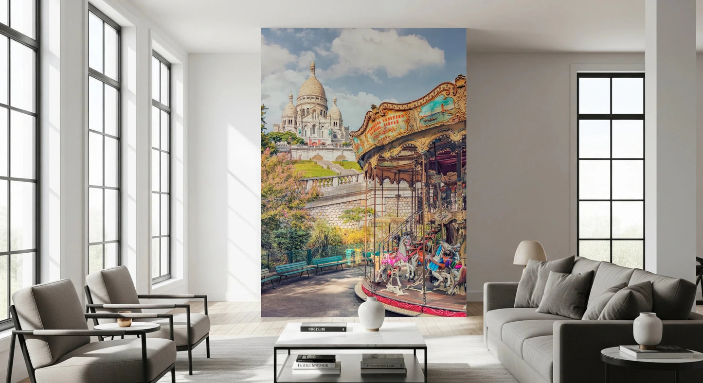 Montmartre Melody Wall Mural