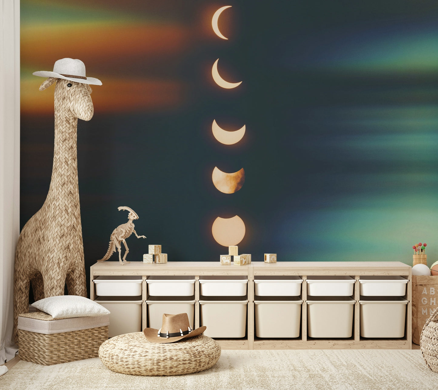 The design has a serene and peaceful feel.

