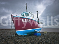 Moored in Serenity Wall Mural