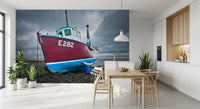 Moored in Serenity Wall Mural