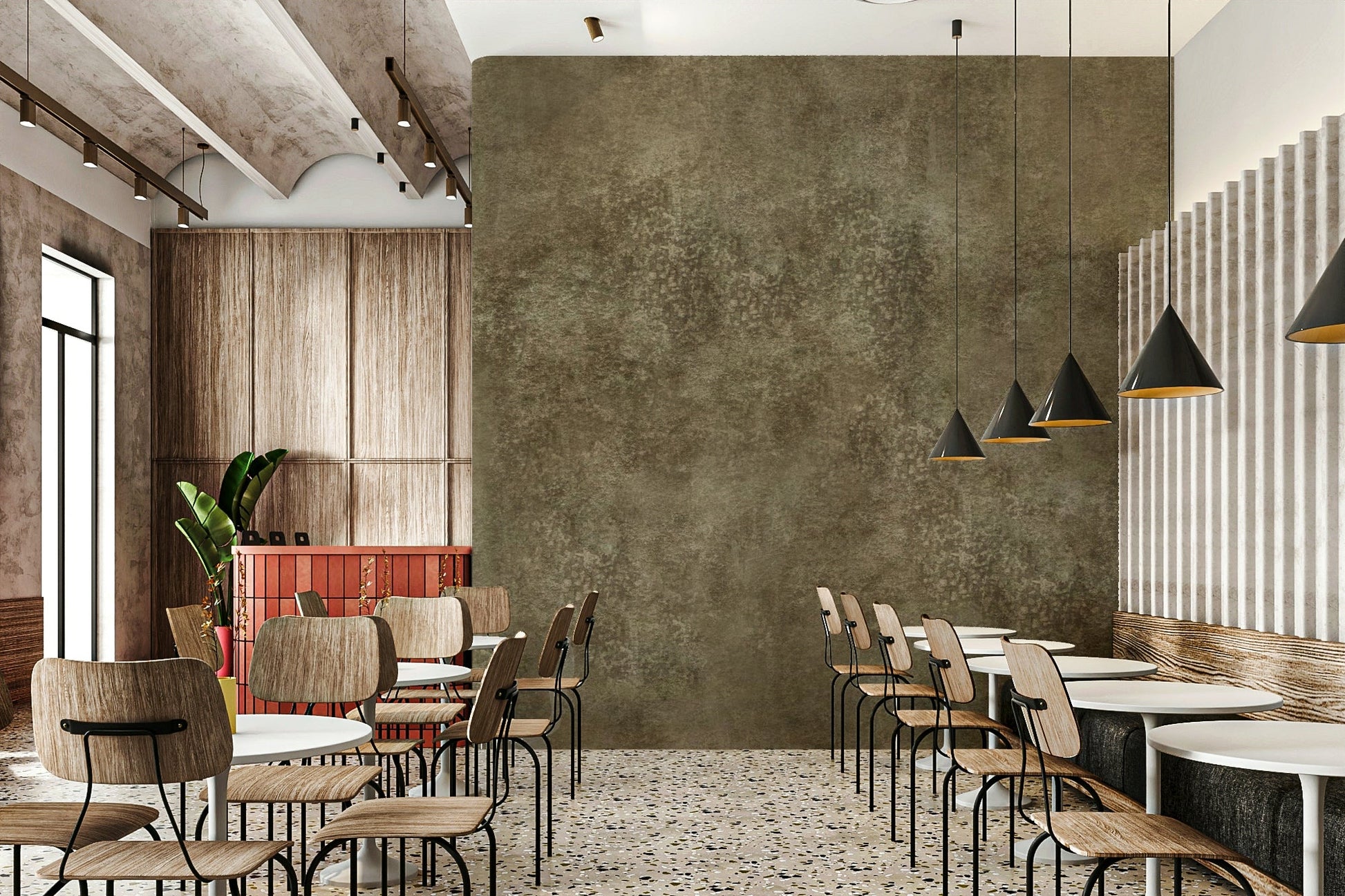 Subtle mottled texture wallpaper
