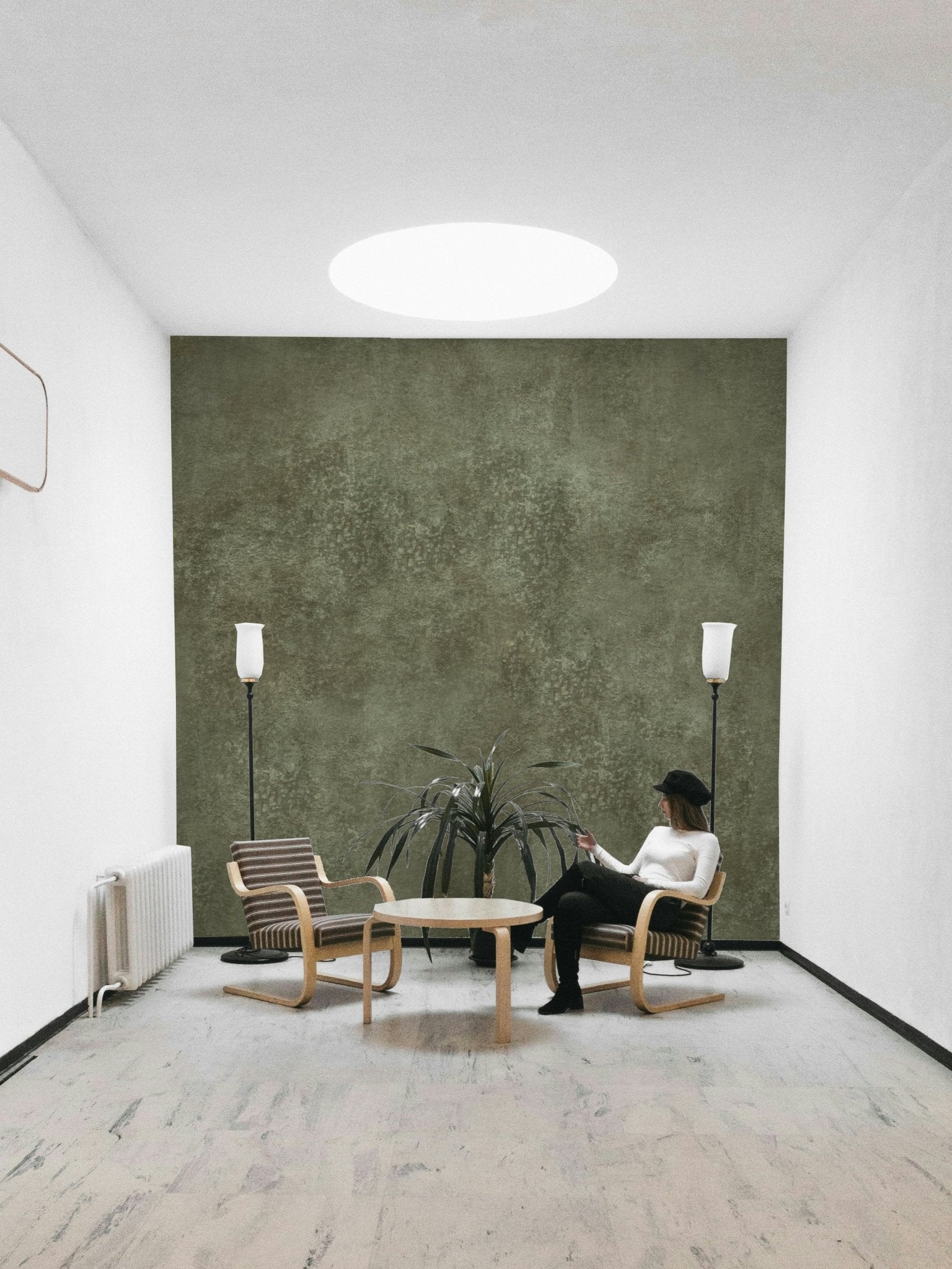 Brushed abstract wallpaper design
