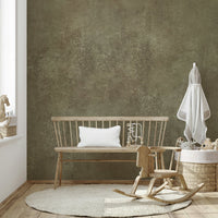 Grounded brown wall backdrop
