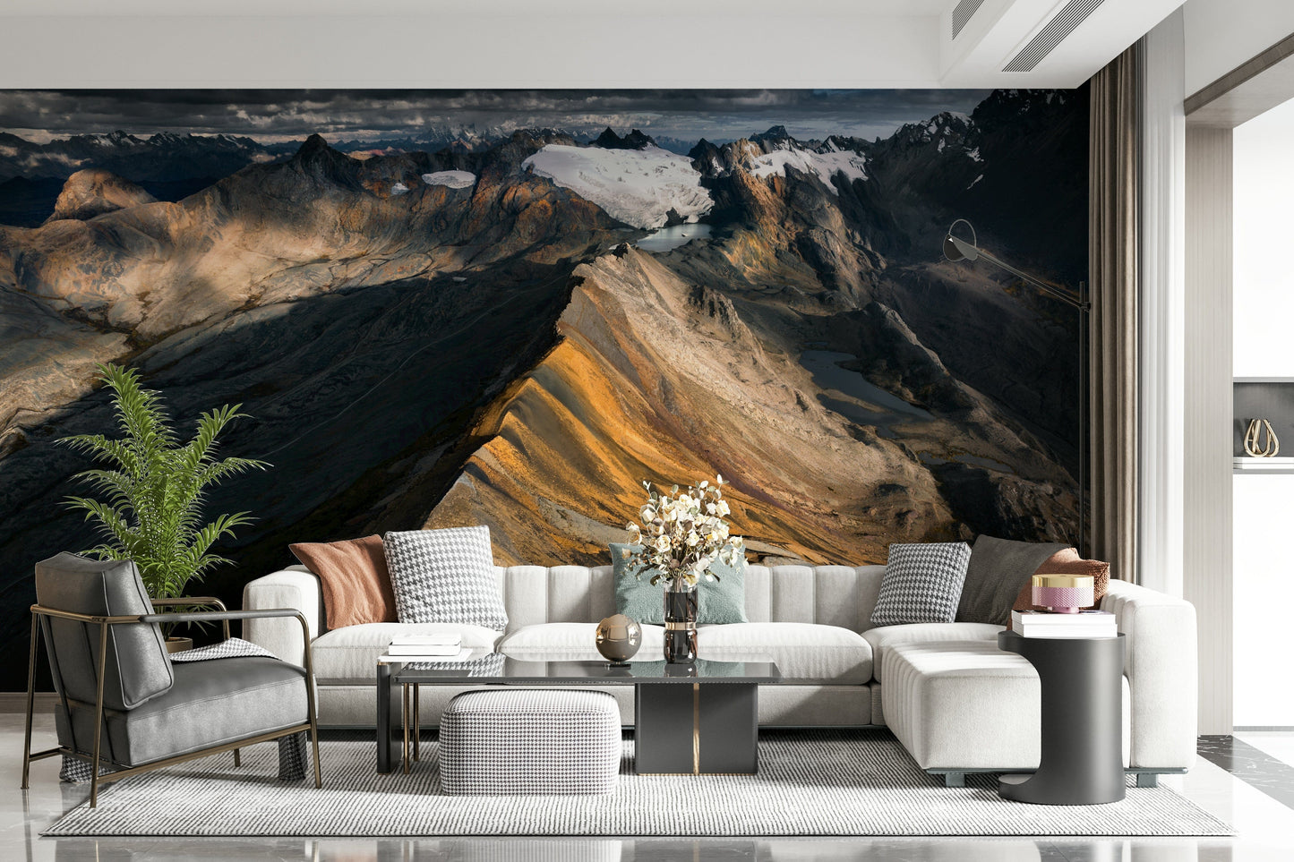 Mountain Ridge Vista Wall Mural -2332123