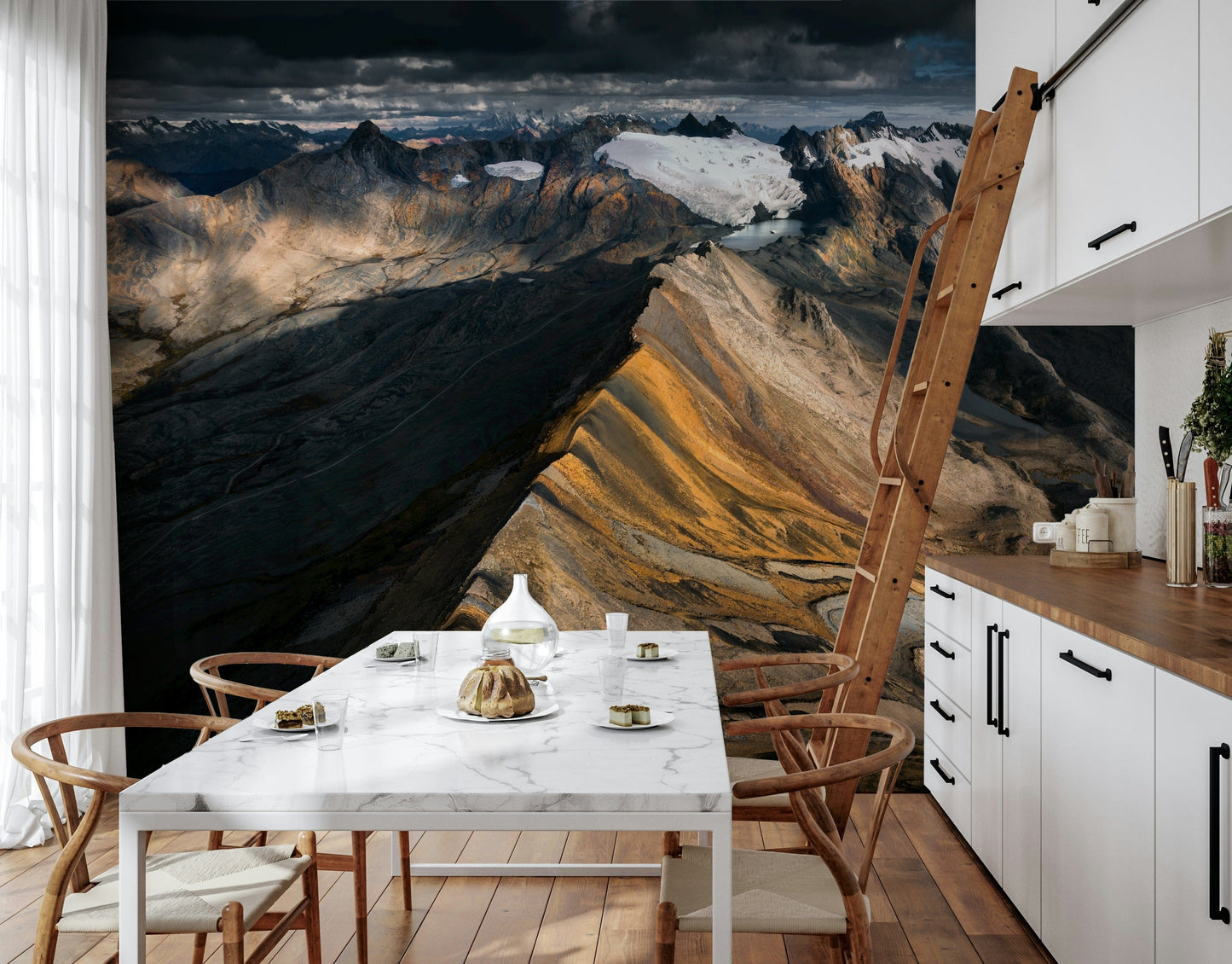 Mountain Ridge Vista Wall Mural -2332123