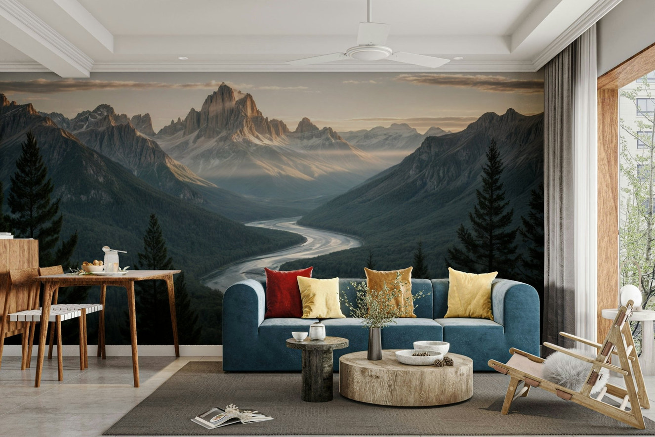 The mood is peaceful and serene.

