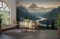 The image shows an artistic impression of a serene scene.

