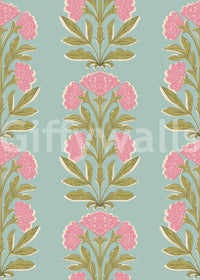 The design is non-realistic and interpretive.


