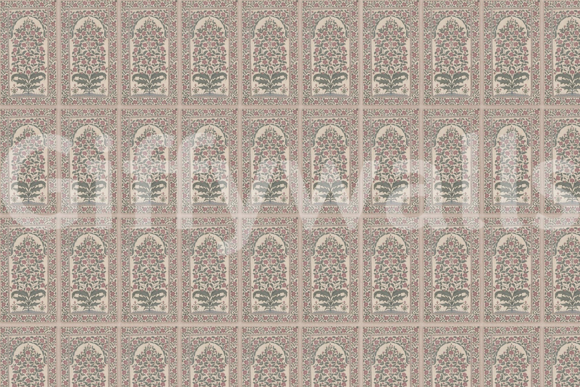 Artistic archway wall covering for entryway decor