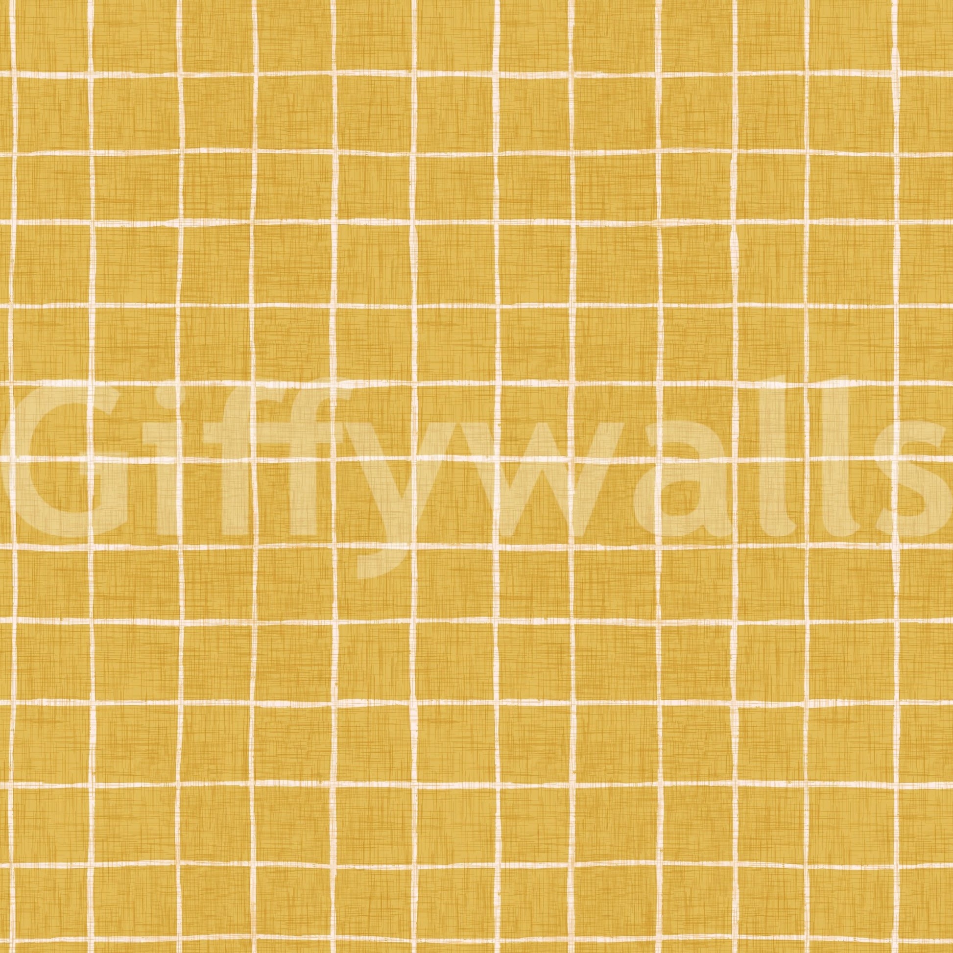 Mustard Gridlock Wallpaper⁠
