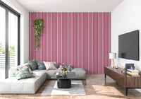 Muted Pink Stripes Wallpaper⁠