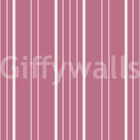 Muted Pink Stripes Wallpaper⁠
