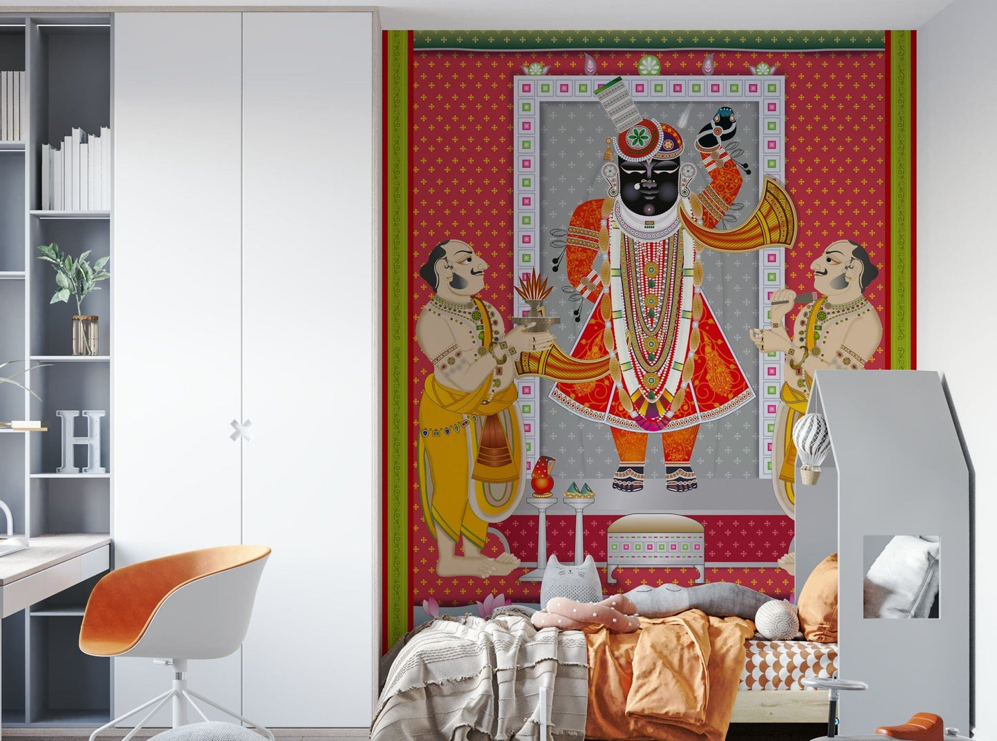 The image feels peaceful and restful.

