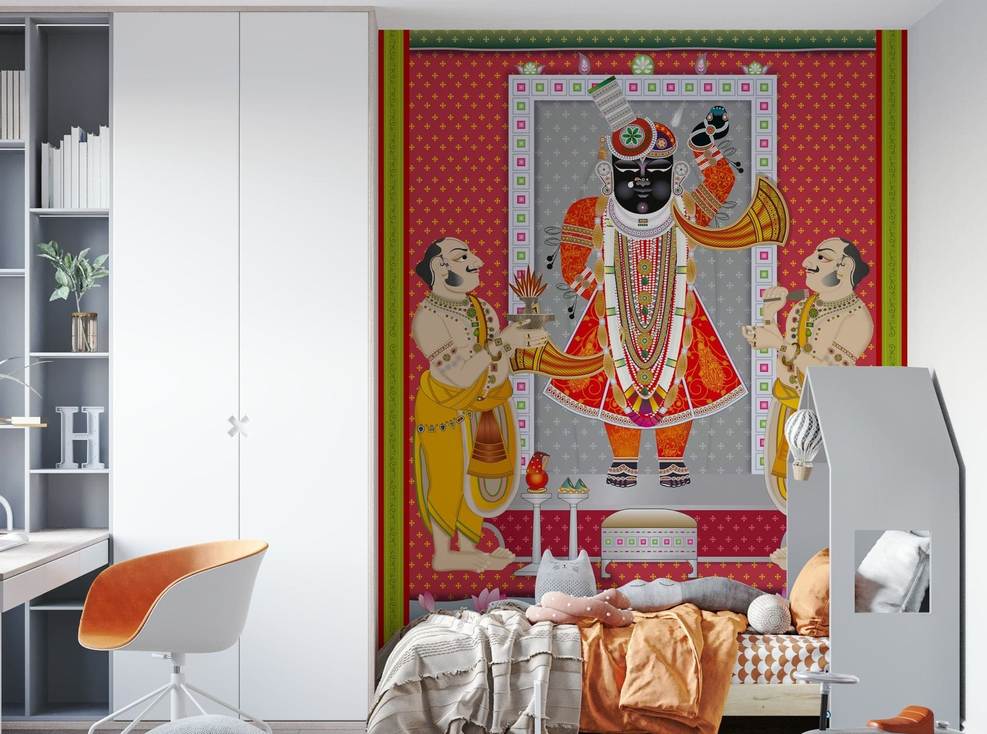 The image feels peaceful and restful.

