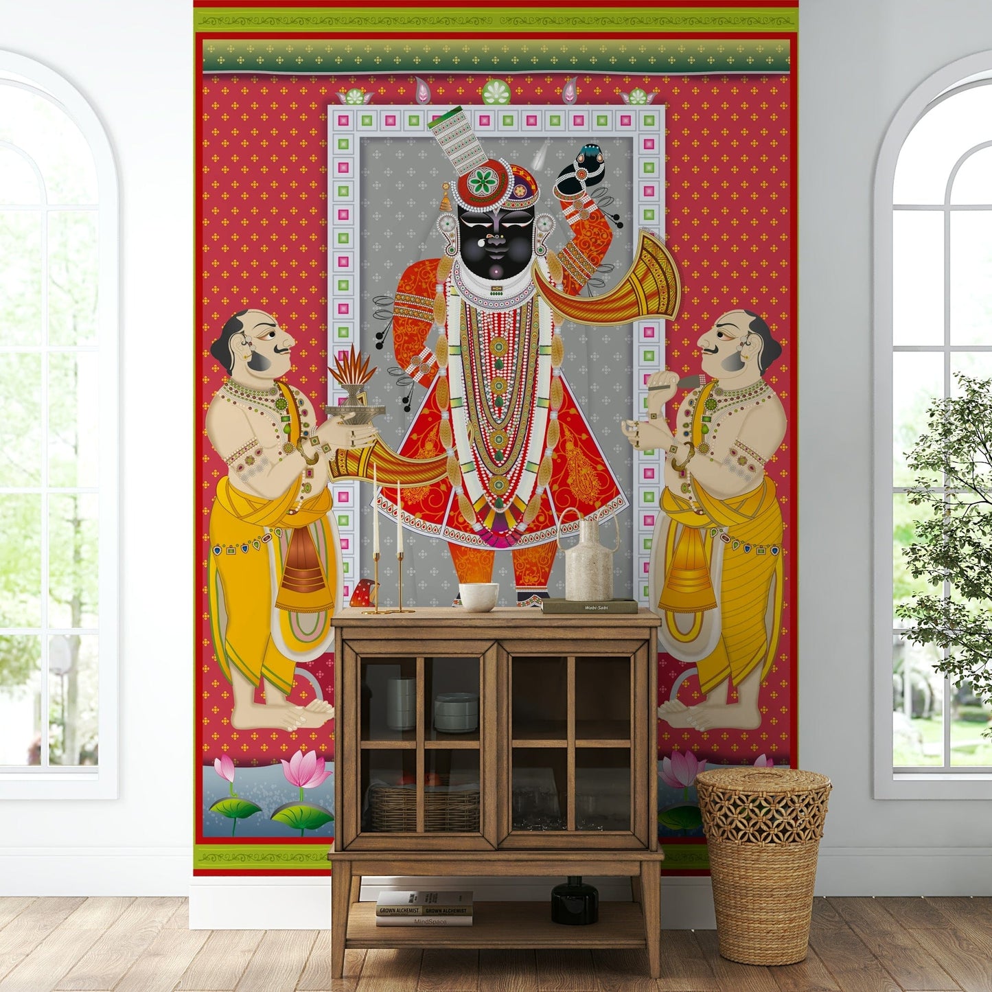 The composition is full and detailed.

