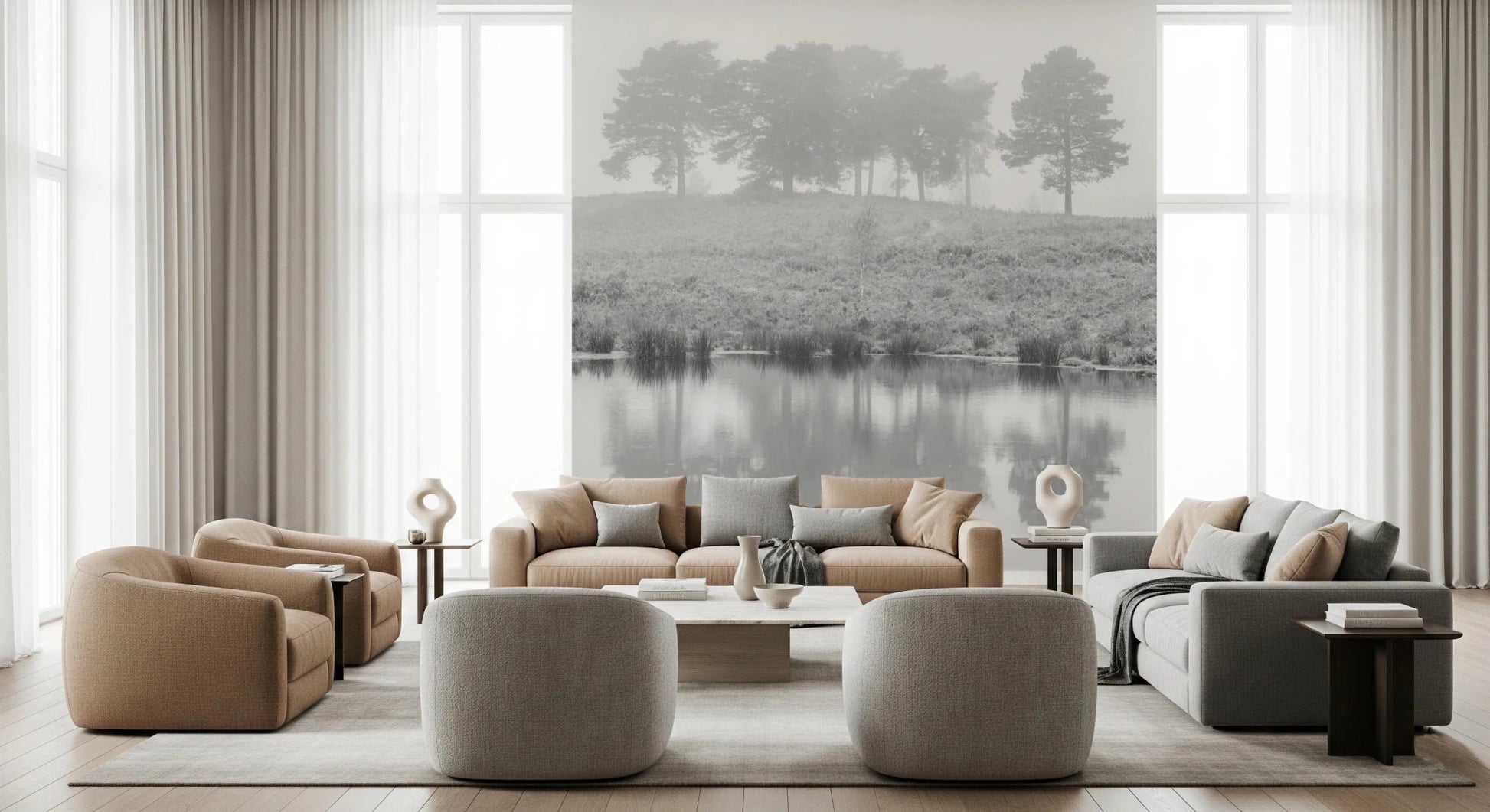 Mystical Reflections Wall Mural