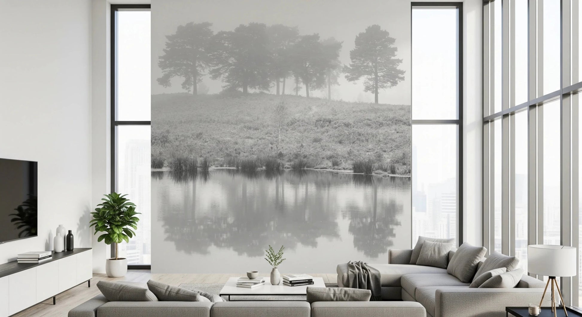 Mystical Reflections Wall Mural