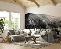 A serene desert landscape wall mural for your decor.

