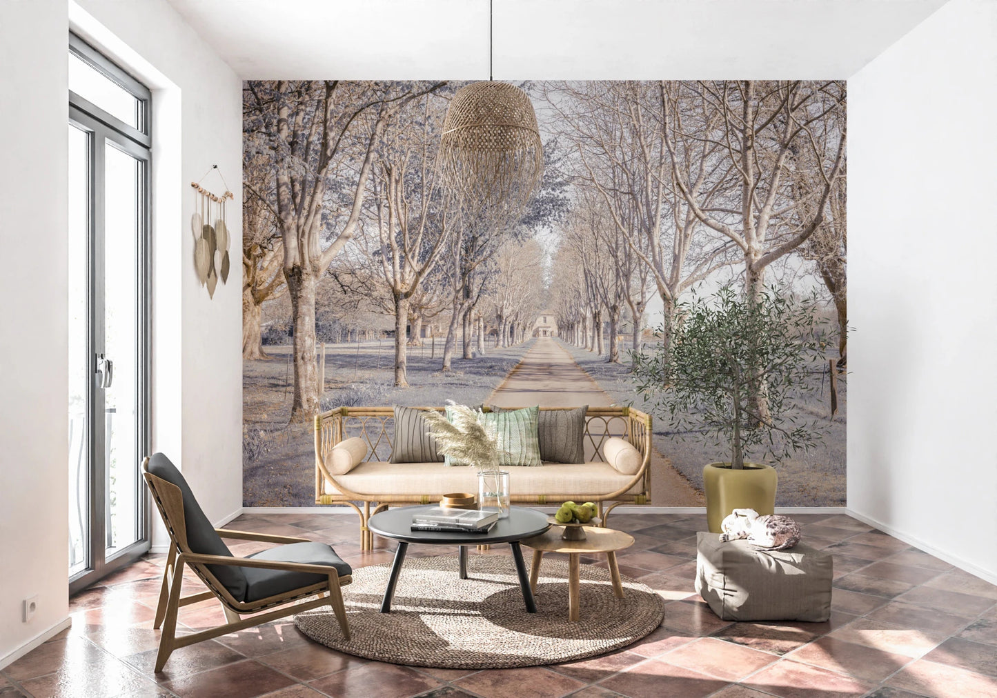 Nature's Corridor Wall Mural