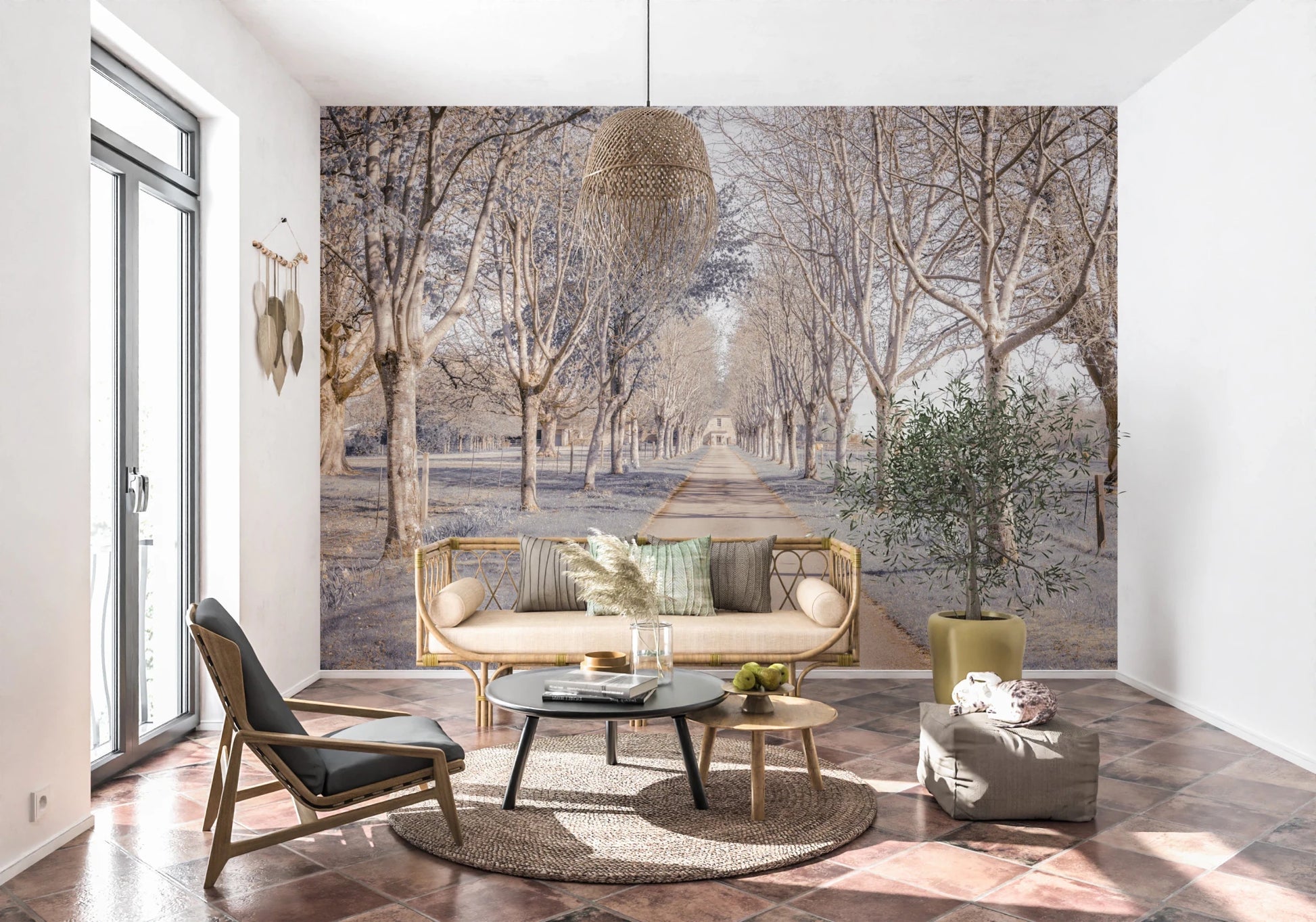 Nature's Corridor Wall Mural