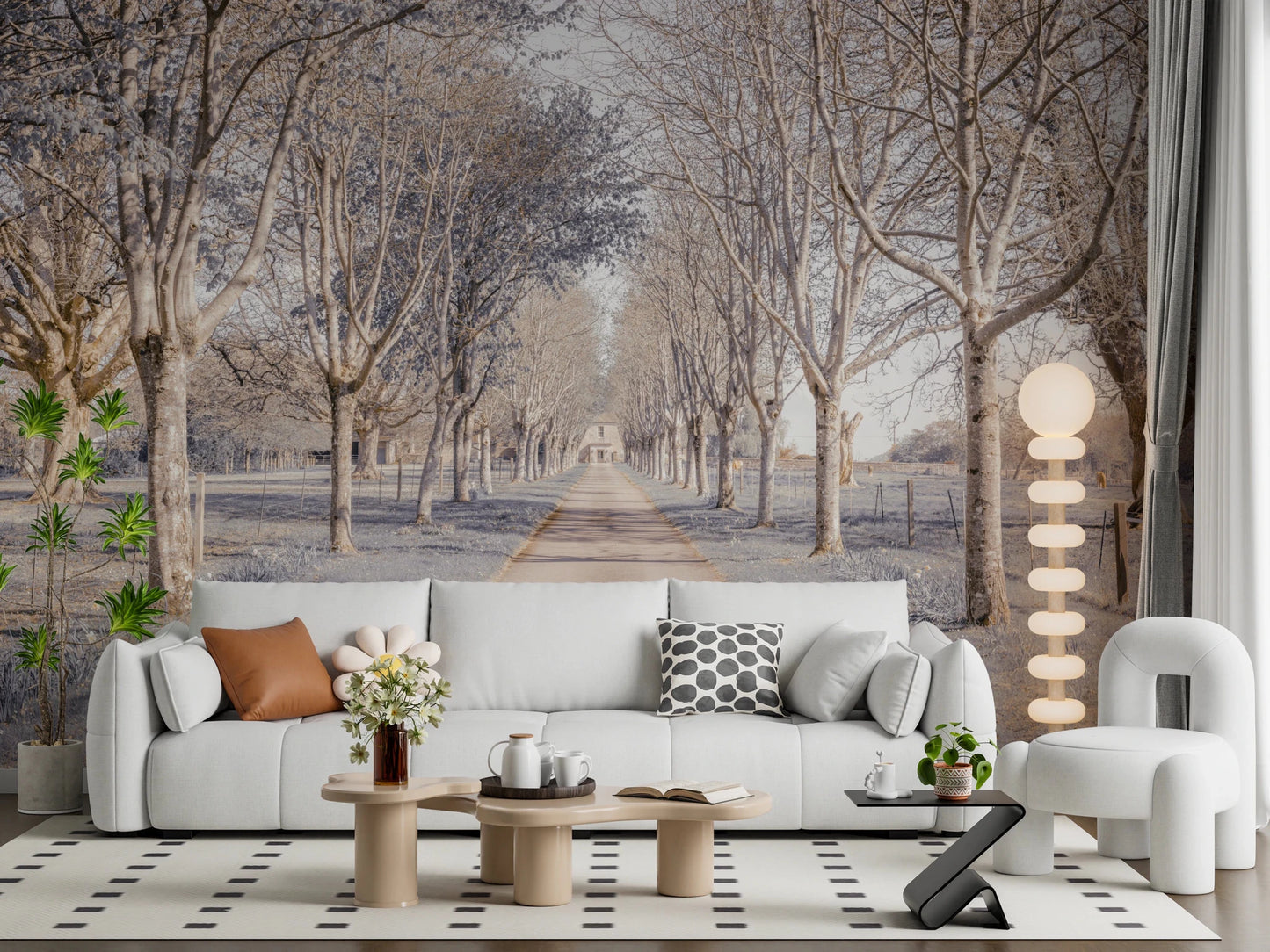 Nature's Corridor Wall Mural