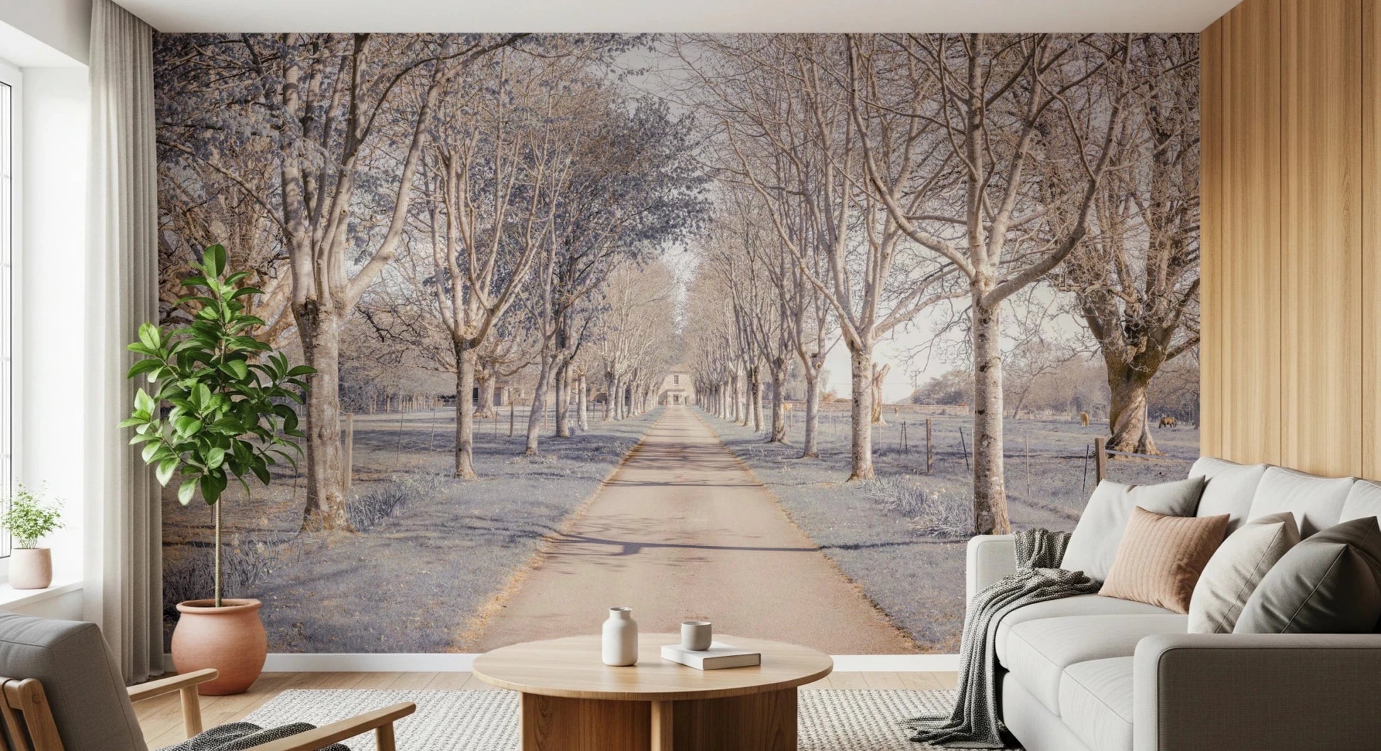 Nature's Corridor Wall Mural