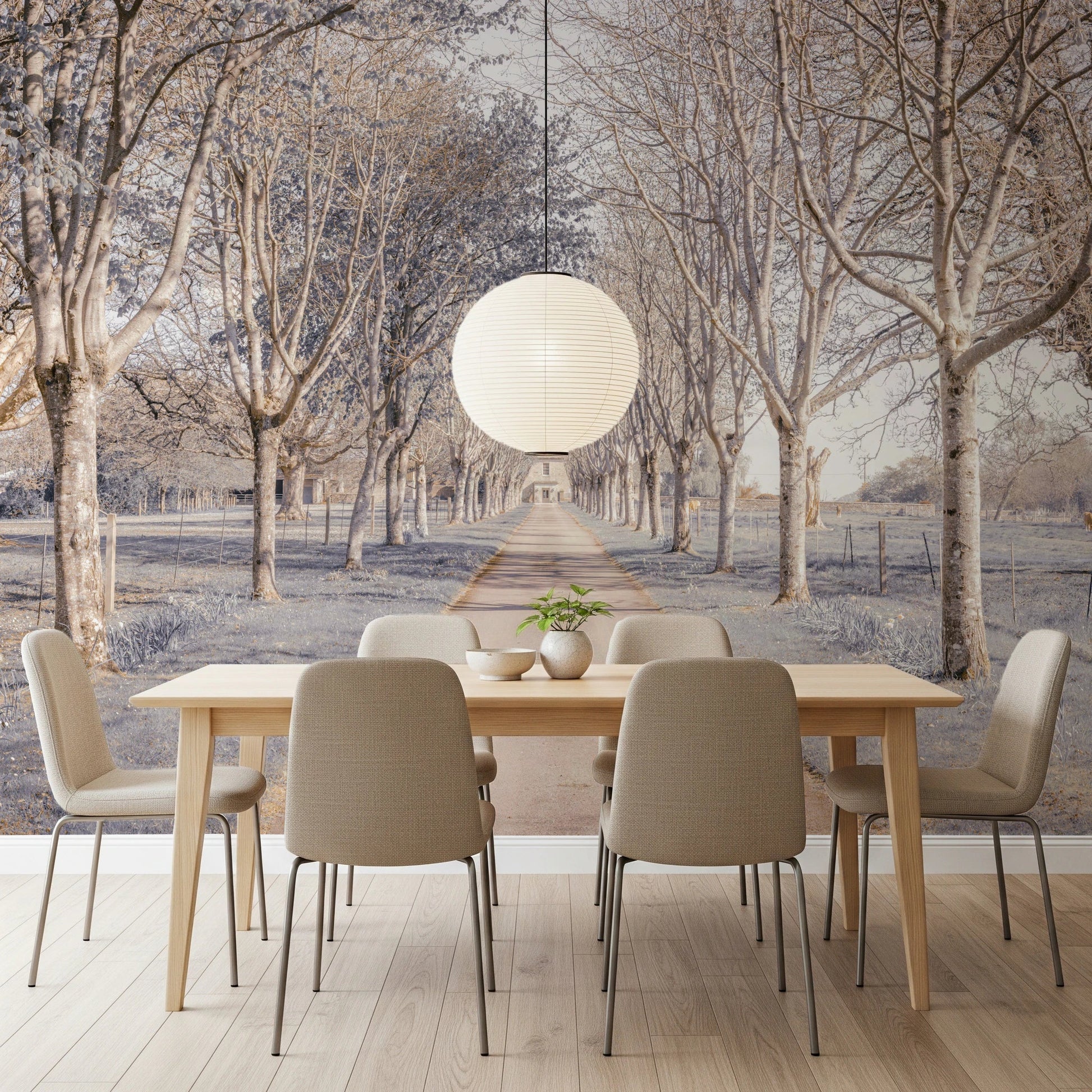 Nature's Corridor Wall Mural