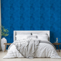 Midnight Bloom Blues elegant wall art

